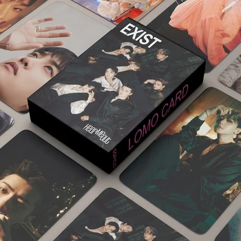 55 шт./компл. Kpop E Group EXIST Новый альбом Lomo Cards КРЕМ-СОДОВЫЕ Фотокарточки Фотокарточки