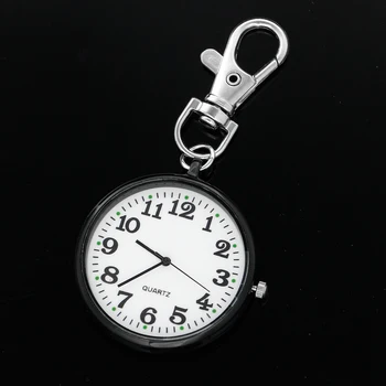 Черные стальные подвесные мини-кварцевые карманные часы в винтажном стиле Стимпанк, полые мужские и женские ожерелья, часы в подарок
