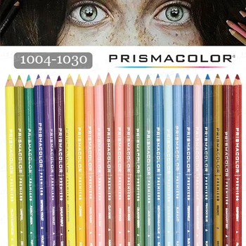 1ШТ Американский Prismacolor PC1004-1030 Масляные цветные карандаши Художественные принадлежности для рисования эскизов взрослым маркером для раскрашивания