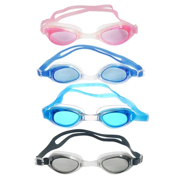 Взрослые противотуманные водонепроницаемые очки для плавания Унисекс, Регулируемые очки для воды