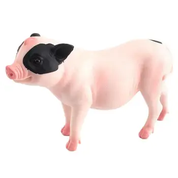 Фигурки животных на свиноферме, реалистичная модель, игрушка-поросенок, безопасные и изысканные реалистичные фигурки свиней для раннего обучения.