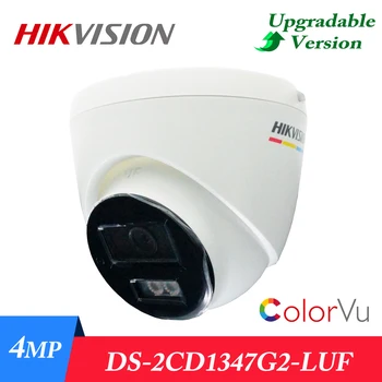 Hikvision Original DS-2CD1347G2-LUF 4-Мегапиксельная Сетевая Камера ColorVu MD 2.0 с Фиксированной Турелью Для Обнаружения людей И транспортных средств 24/7 Красочная