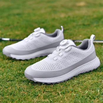 Новые мужские профессиональные тренировочные кроссовки для гольфа, сетчатые нескользящие кроссовки для гольфистов для мужчин