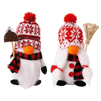 Рождественские гномы, Мягкие Милые плюшевые гномы, безликая кукла-карлик, шведские гномы, Рождественские украшения для настольного декора
