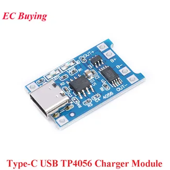 5шт Type-C USB 5V 1A 18650 TP4056 Модуль Зарядного Устройства Для Литиевой Батареи Зарядная Плата Type C с Защитой Двойных Функций Li-ion