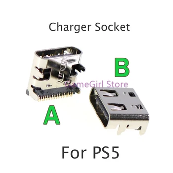 5 шт. OEM USB-порт для зарядки, разъем питания, разъем для зарядного устройства Type-C для беспроводного контроллера PlayStation 5 PS5