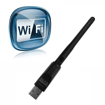 Rt5370 USB 2.0 150 Мбит/с WiFi Антенна MTK7601 Беспроводная Сетевая Карта 802.11b/g/n LAN Адаптер с поворотной Антенной