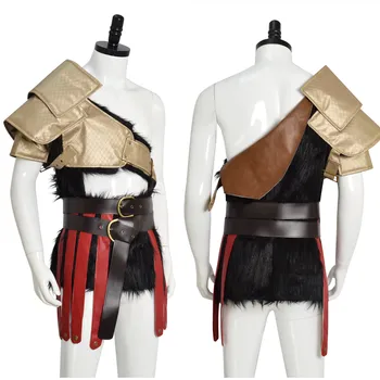 2023 Новый Косплей костюм CosDaddy Kratos Для взрослых, Мужской боевой комплект, костюмы для Хэллоуина, Карнавальный костюм для вечеринки