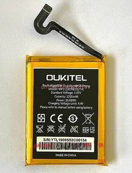 Новый аккумулятор для телефона oukitel wp3 5200 мАч 3,85 В для аккумулятора телефона oukitel wp3