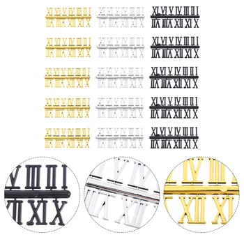 Номерной Знак Часов Подвесной Римскими Цифрами DIY Замена Ремонт Аксессуаров Настенные Часы Цифровые