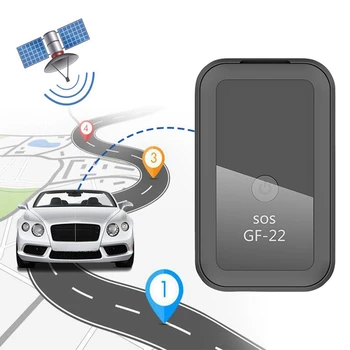 Магнитный автомобильный трекер GF-22, GPS-позиционер, мини-локатор для отслеживания в реальном времени, SIM-карты для домашних животных, устройство для отслеживания с защитой от потери, Wi-Fi