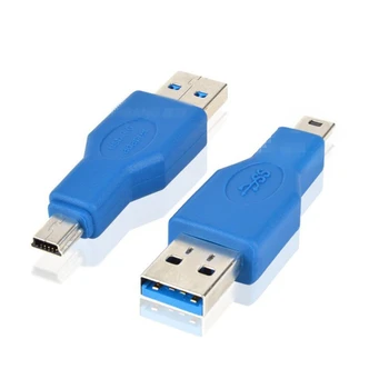 Высокоскоростной адаптер USB3.0 для mini 10P преобразование зарядной головки в Т-образную V3