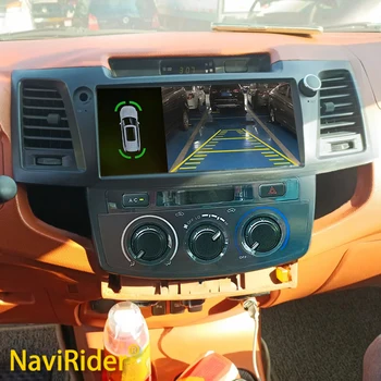 10,33-дюймовое оригинальное автомобильное радио Android 13 для Toyota Fortuner Hilux 2007- 2015 Gps-навигатор Carplay Видеоплеер Мультимедиа