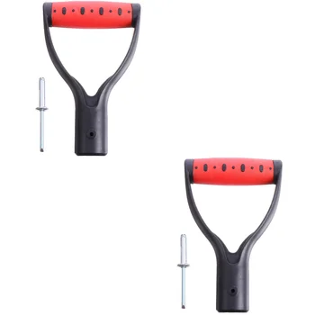 2 шт ручки D-образной формы, железные ручки, ручка для снега (черная, красная)