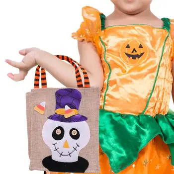 Сумки для Хэллоуина, сумки из нетканого материала, сумки для Хэллоуина, сумки для трюков, сумки для детей, женские сумки для конфет, игрушки для закусок.