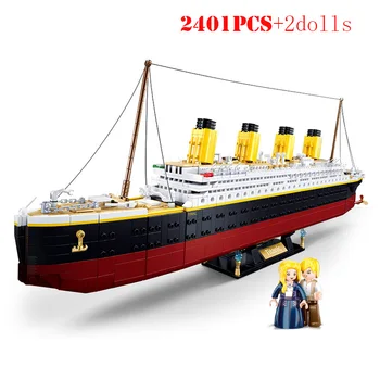 Крупногабаритная модель Титаника, 3D Пазлы, Круизный лайнер, Коллекционное здание, набор конструкторов для сборки своими руками, Подарок для подростков и взрослых