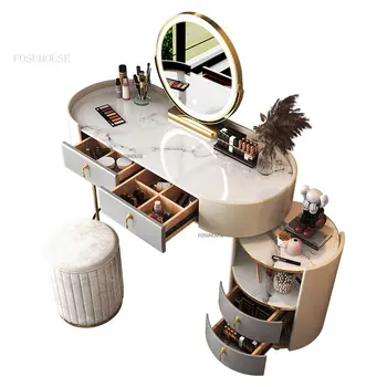 Современный Минималистичный Туалетный Столик Мебель для спальни Роскошный Домашний Комод Выдвижной Шкаф Для хранения Выдвижные Ящики Туалетного Столика B