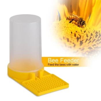 1 шт. Поилка для питьевой воды для пчеловодства, Кормушки для медоносных пчел, инструменты для поения пчел, принадлежности для кормления, Пластиковая поилка для пчел
