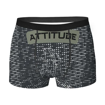 Трусы Attitude в стиле хип-ХОП, дышащие трусики, мужское нижнее белье, вентилируемые шорты, трусы-боксеры