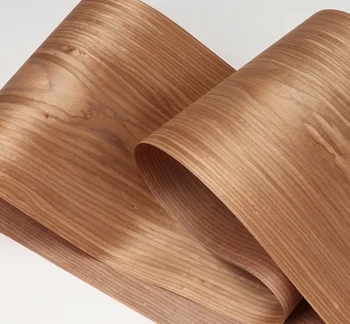 Технология Дерево орех Отделка шпоном ручной работы Кухонные шкафы из деревянного шпона L:2.5meters Ширина: 580 мм T:0.25mm