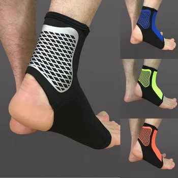 Спортивная защитная повязка, эластичный бандаж для поддержки стопы, Ультратонкие дышащие Эластичные Мягкие Велосипедные Свободные носки средней длины