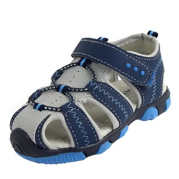 Летние детские сандалии, повседневные сандалии Baotou Для мальчиков и девочек, дышащие нескользящие модные сандалии, Мягкая и удобная пляжная обувь
