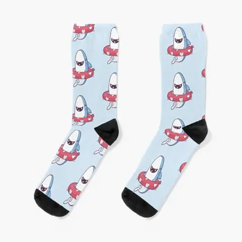 Носки Shark Summer Fun, чулки, компрессионные носки, Женские забавные подарки, носки для мужчин