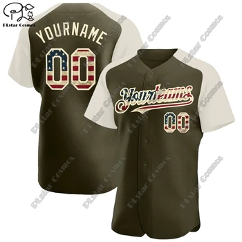 Новая изготовленная на заказ мужская и женская бейсбольная рубашка с 3D-печатью, летняя спортивная рубашка с короткими рукавами, рукав реглан для отдыха, двухцветная серия S-3