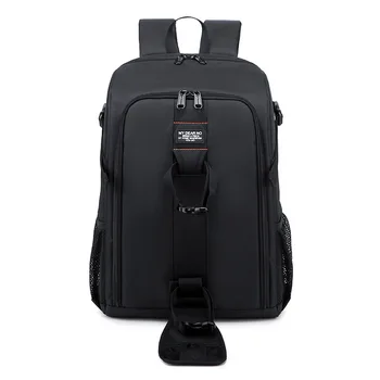 Многофункциональный рюкзак для камеры большой емкости, водонепроницаемая зеркальная камера/ 15,6-дюймовый ноутбук, сумка на плечо с дождевиком, дорожный чехол для фотографий