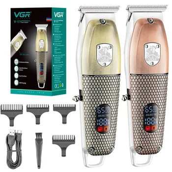 Оригинальный электрический триммер для бороды VGR для мужчин, машинка для стрижки волос в паху, бритва для тела, грумер, бикини на лобке для женщин и мужчин, перезаряжаемый