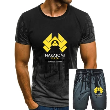 Nakatomi Plaza вдохновлена футболкой из мягкого хлопка Die Hard