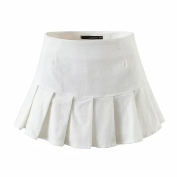 Новая сексуальная короткая юбка, женская спортивная юбка для тенниса, изношенное модное платье, дышащая теннисная юбка с высокой талией