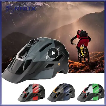Шлем для шоссейного горного велосипеда, Цельный формованный шлем для верховой езды, уличный дышащий Велосипедный шлем с сигнальной лампочкой, велосипедное снаряжение