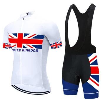 2023 Великобритания Велосипедная одежда Велосипедные Трикотажные шорты Быстросохнущая Спортивная одежда на открытом воздухе Униформа Мужская Ropa Ciclismo