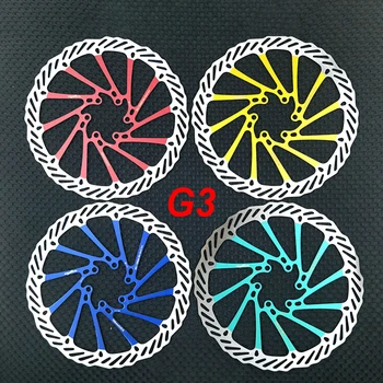 Цветной гвоздевой диск Масляный тормозной диск для горного велосипеда дисковый тормозной диск дисковая тормозная колодка 160 мм 180 Мм 203 мм