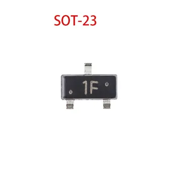 Оригинальный подлинный BC847B 1F SOT-23 NPN транзистор 45V/0.1A SMT транзистор