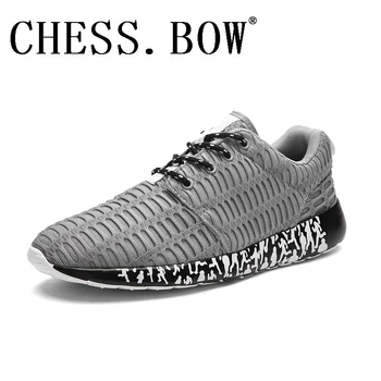 ШАХМАТЫ.Кроссовки BO, Летние Новые мужские кроссовки, Кроссовки для бега с низким верхом на шнуровке, Мужская дышащая спортивная обувь, распродажа