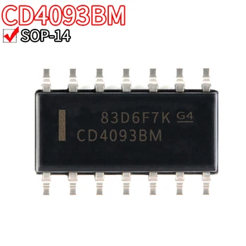 20ШТ CD4093 CD4093BM логический чип IC chip SOP14