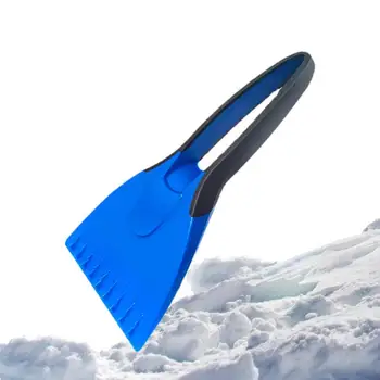 Автомобильная лопата для уборки снега, нескользящий скребок для ветрового стекла, инструмент для удаления инея, скребки для снега для окон легковых и небольших грузовиков, простота в использовании