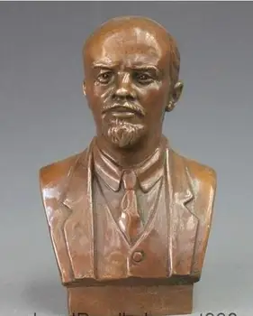 Художественная скульптура Владимира Ленина из западной бронзы и меди, российского коммунистического мыслителя.