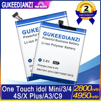 Аккумулятор для Alcatel A3 OT-5046/One Touch idol 4 OT6055 6055H/4S OT-6070/Mini OT 6012A/3 6045Y/One Touch 6039H/POP C9/A3 XL 9008