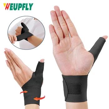 1 шт. подтяжки для поддержки большого пальца на запястье, мягкие, облегчающие боль в запястном канале, артрит большого пальца, подходят для обеих рук, легкие, стабилизирующие поддержку