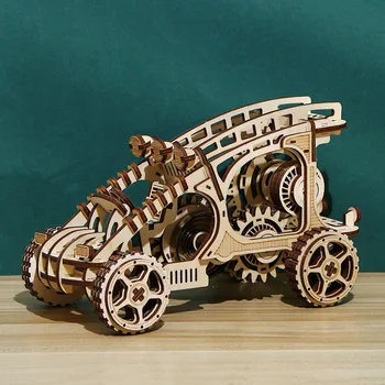 3D Трехмерная головоломка Бампер Имитационная модель автомобиля Украшения Деревянные Развивающие Детские игрушки для раннего развития