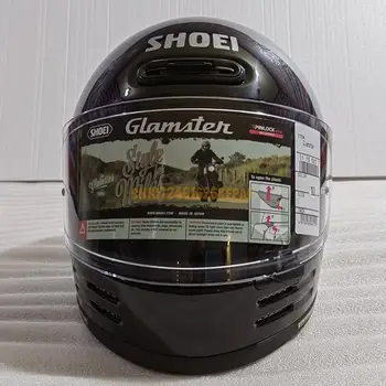 Классический полнолицевый шлем SHOEI GLAMSTER в стиле ретро для отдыха на мотоциклах и шоссейных гонках Harley Cruise Защитный шлем Marquez
