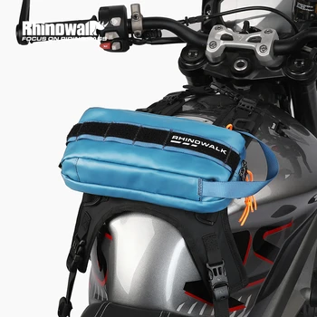 Сумка Rhinowalk Motor Tank Объемом 2,4 л, сумка для передней трубки мотоцикла, сумка для мотокросса, седельная сумка для хранения инструментов, портативная сумка через плечо