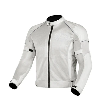 Летняя Новая мотоциклетная куртка для мужчин, защитное снаряжение для мотокросса, Эндуро, Дышащая Оксфордская куртка, Мотоциклетная одежда