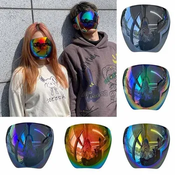 Защитные очки Faceshield Солнцезащитные очки Прозрачная защитная маска от запотевания и брызг, полностью закрывающая лицо, защитные солнцезащитные очки