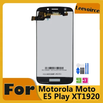 Высококачественный оригинальный ЖК-дисплей для Motorola Moto E5 Play XT1920 с сенсорным экраном и дигитайзером Полная замена сборки