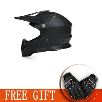Матовый Черный Мотоциклетный шлем Мотоциклетные Гоночные шлемы для картинга Модульный шлем для быстрой езды Casco Moto Мотокросс Унисекс ТОЧКА