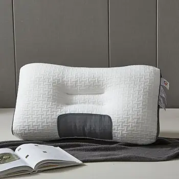 Новая 3D подушка для СПА-массажа, помогающая уснуть и защищающая шею, подушка для вязания хлопчатобумажных подушек, постельное белье